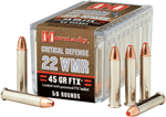 HORNADY CRITICAL DEFENSE 22WMR 45GR FTX 1000FPS 50RD 40BX/CS