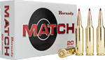 HORNADY 22CM 80GR ELD MATCH 20RD 10BX/CS