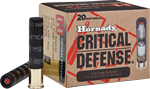 HORNADY CRITICAL DEFENSE 410 2.5" 1-SLUG/2-RB 20RD 10BX/CS