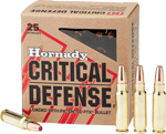 HORNADY CRITICAL DEFENSE 5.7X28 40GR FTX 25RD 10BX/CS