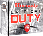HORNADY CRITICAL DUTY 45 ACP+P 220GR FLEXLOCK 20RD 10BX/CS