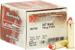 HORNADY LEVEREVOLUTION 357 MAG 140GR FTX 25RD 10BX/CS