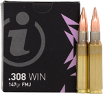 IGMAN 308 WIN M80 147GR FMJ 20RD 50BX/CS