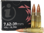 IGMAN 7.62X39 123GR FMJ 15RD 56BX/CS