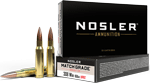 NOSLER MATCH 308 WIN 168GR CUSTOM COMP HPBT 20RD 10BX/CS