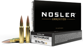 NOSLER MATCH GRADE 308 WIN 175GR HPBT 20RD 10BX/CS