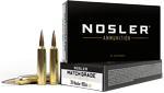 NOSLER MATCH GRADE 28 NOSLER 185GR RDF HPBT 20RD 10BX/CS !
