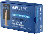 PPU 8X56R MANNLICHER 208GR JSP 20RD 10BX/CS