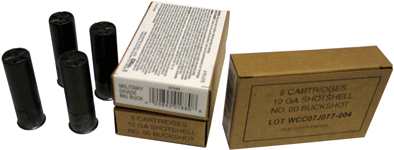 WINCHESTER MILITARY 12GA 2.75" 00 BUCK 9 PELLETS 5RD 50BX/CS