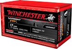 WINCHESTER VARMINT HV 17HMR 17GR 2550FPS V-MAX 50RD 20BX/C