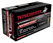 WINCHESTER VARMINT HV 17 WSM 20GR V-MAX 50RD 10BX/CS