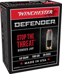 WINCHESTER SUPREME ELITE 40 SW 180GR PDX1 DEF 20RD 10BX/CS