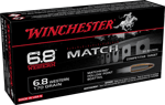 WINCHESTER MATCH 6.8 WESTERN 170GR BTHP 20RD 10BX/CS