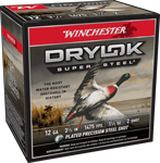 WINCHESTER DRYLOK 12GA 3.5" 1-1/2OZ #2 1475FPS 25RD 10BX/C