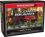 WINCHESTER LONG BEARD XR 20GA 3" 1-1/4OZ #5 10RD 10BX/CS