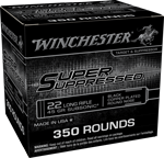WINCHESTER 22LR 45GR SUBSONIC 1090FPS 350RD 4BX/CS