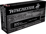 WINCHESTER SUPPRESSED 300 AAC 200GR FMJ 20RD 10BX/CS