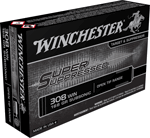 WINCHESTER SUPER SUPPRESSED 308 WIN 185GR FMJ 20RD 10BX/CS