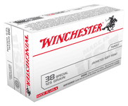 WINCHESTER USA 38 SPECIAL 125GR JSP 50RD 10BX/CS