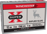 WINCHESTER SUPER-X 12GA 3" 1OZ RIFLED SLUG 5RD 50BX/CS