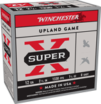 WINCHESTER SUPER-X 12GA 2.75" 1-1/4OZ #8 1330FPS 25RD 10BX/C