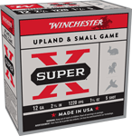 WINCHESTER SUPER-X 12GA 2.75" 1-1/4OZ #5 1220FPS 25RD 10BX/C
