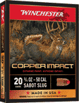 WINCHESTER COPPER IMPACT 20GA 2.75" 3/4OZ SABOT 5RD 20BX/CS