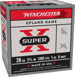 WINCHESTER SUPER-X 28GA 2.75" 1OZ #8 1205FPS 25RD 10BX/CS