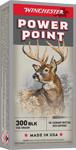 WINCHESTER 300 AAC 150GR POWER POINT 20RD 10BX/CS