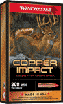 WINCHESTER COPPER IMPACT 308 WIN 150GR 20RD 10BX/CS