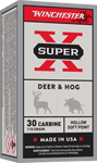 WINCHESTER SUPER-X 30 CARBINE 110GR HSP 50RD 10BX/CS