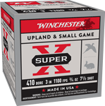 WINCHESTER SUPER-X 410 3" 3/4OZ #7.5 25RD 10BX/CS
