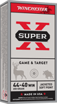 WINCHESTER SUPER-X 44-40 WIN 200GR JSP-FN 50RD 10BX/CS