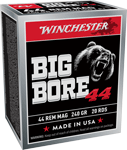 WINCHESTER BIG BORE 44 REM MAG 240GR JHP 20RD 10BX/CS