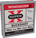 WINCHESTER SUPER-X 410 2.5" 000 BUCK 3 PELLETS 5RD 50BX/CS