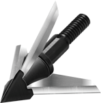 QAD EXODUS BROADHEAD 125GR 1.25" CUT SWEPT BLADE 3PK