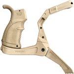 F.A.B. DEFENSE AR PODIUM BI-POD FDE AR-15 PLATFORM!