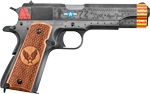 AUTO-ORDNANCE 1911 45ACP 5" RED TAILS SPECIAL EDITION