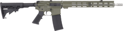 GLFA AR15 RIFLE 223 WYLDE 16" S/S BBL OD GREEN