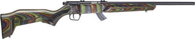 SAVAGE MARK II MINIMALIST 22LR 18" MATTE/GREEN LAMINATE
