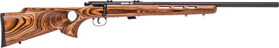SAVAGE MARK II-BTV 22LR 21" HB ACCU TRIG BL/BRN LAM T-HOLE