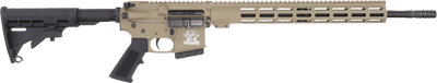 GLFA AR15 RIFLE 350 LEGEND 18" NITRIDE 5RD M-LOK FDE