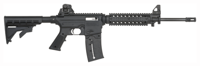 MOSSBERG 715T FLAT TOP 22LR 16.5" 25RD BLUED/SYN