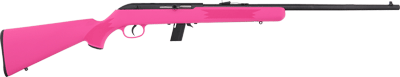 SAVAGE 64F 22LR 21" BBL BLUED/PINK SYNTHETIC