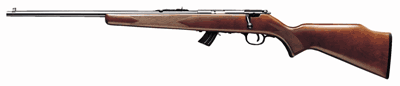 SAVAGE MARK II GL 22LR 21" LH ACCU TRIG BLUED/HARDWOOD