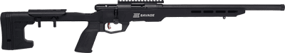 SAVAGE B22 PRECISION 22LR 18" HB MDT CHASSIS W/RAIL BLACK