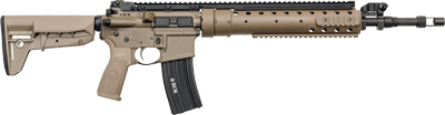 BCM MK12 MOD-0 5.56 NATO 18" RIFLE-LENGTH 1-30RD MAG FDE