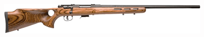 SAVAGE 93R17-BTV 17HMR 21"HB ACCU TGR BLUED/BRN LAM T-HOLE