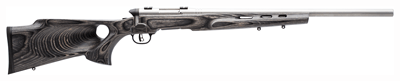 SAVAGE BMAG TARGET 17WSM 22" HB SS/GREY LAMINATE T-HOLE