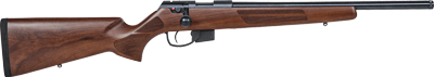 ANSCHUTZ 1761 HB 22LR 18" TB BLUED/WALNUT CLASSIC 2-STG